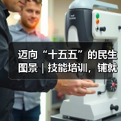 迈向“十五五”的民生图景|技能培训,铺就职业进阶之路(图2) 迈向“十五五”的民生图景|技能培训,铺就职业进阶之路(图2)