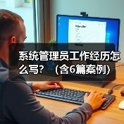 系统管理员工作经历怎么写?(含6篇案例)(图2) 系统管理员工作经历怎么写?(含6篇案例)(图2)