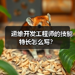 运维开发工程师的技能特长怎么写？