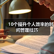 10个提升个人效率的时间管理技巧(图1) 10个提升个人效率的时间管理技巧(图1)