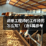 运维工程师的工作经历怎么写?(含6篇参考范文)(图3) 运维工程师的工作经历怎么写?(含6篇参考范文)(图3)