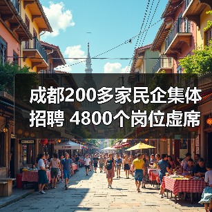成都200多家民企集体招聘 4800个岗位虚席以待（图2）